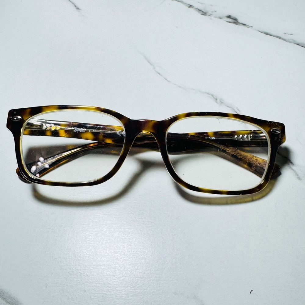 Ray-Ban RB 5286 5082 Tortoise Shell Eyeglasses Frames 51-18-135 Havana